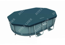 56617 Bestway Овальный каркасный бассейн Power Steel 300 х 200 х 84 см, с ф.-насосом